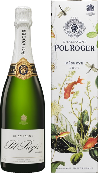 N/V Brut Réserve, Pol Roger (2018 Base Vintage) (Gift Packed)