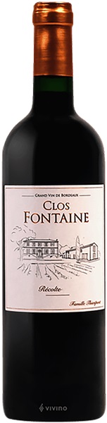 2022 Château Clos Fontaine, Cotes de Francs