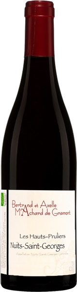 2020 Nuits-St-Georges, Haut Pruliers, Domaine Bertrand et Axelle Machard de Gramont