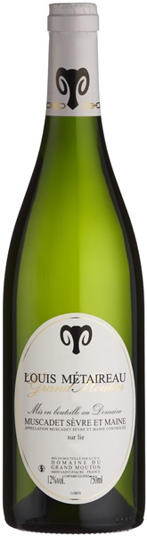 2021 Muscadet de Sèvre et Maine sur lie, Grand Mouton, Louis Métaireau