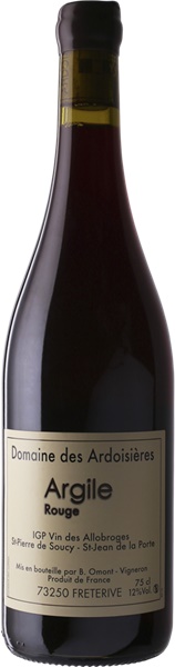 2019 Argile Rouge, Domaine des Ardoisières, IGP St-Pierre-De-Soucy